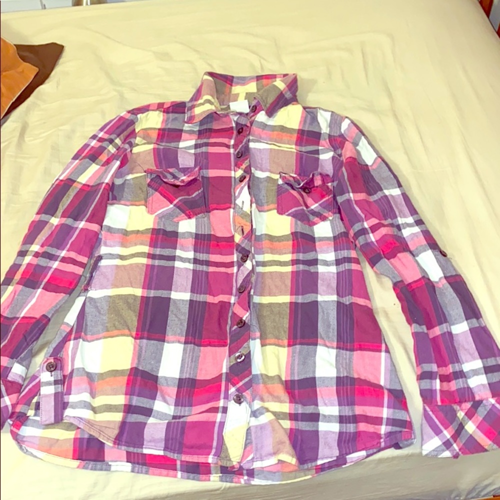 Pink and Purple Flannel
